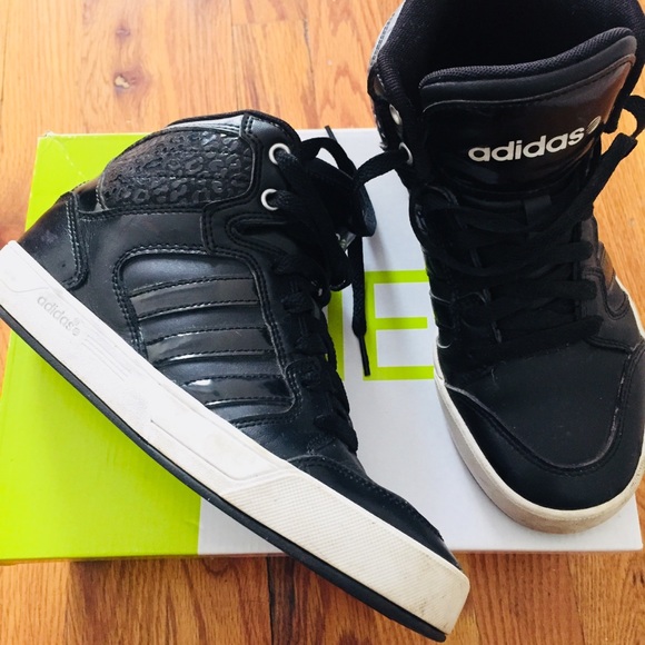 adidas bbneo hi top